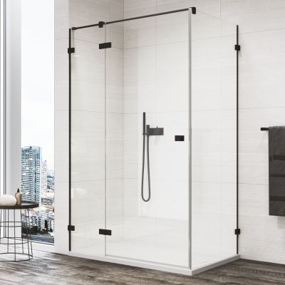 Sprchové kouty SanSwiss ANNEA BLACK LINE - AN13W+ANTW