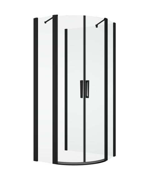 Sprchové kouty Sanswis D22ERB+D22F1 BLACK LINE