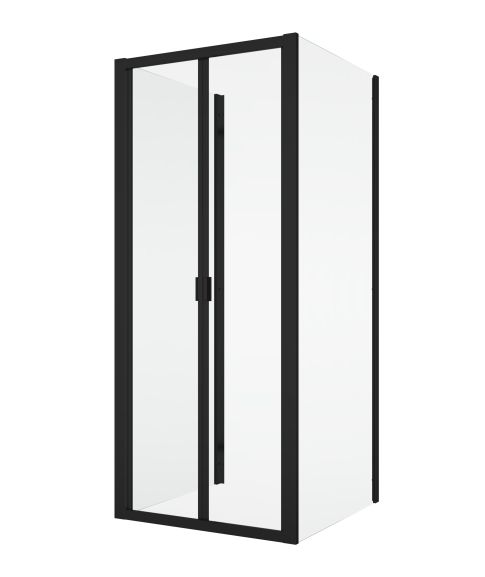 Sprchové kouty Sanswis D22K+D22F1+D22F1 BLACK LINE