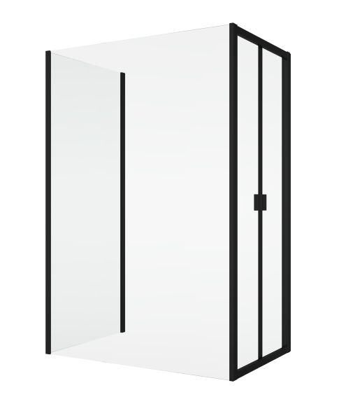 Sprchové kouty Sanswis D22K+D22F1+D22F3 BLACK LINE