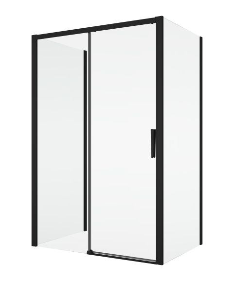 Sprchové kouty Sanswis D22S2B+D22F1+D22F1 BLACK LINE